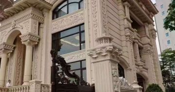 衡阳黄金麻别墅外墙异形定制