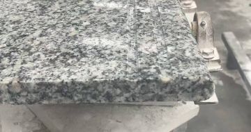 衡阳芝麻白楼梯踏步 芙蓉白