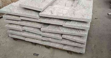 衡阳芝麻白蘑菇石，自然面