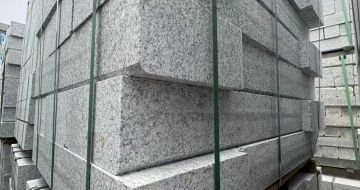 衡阳芝麻白路牙石 马路牙子