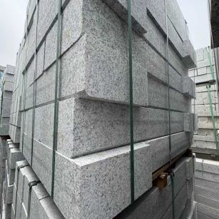 衡阳芝麻白路牙石 马路牙子